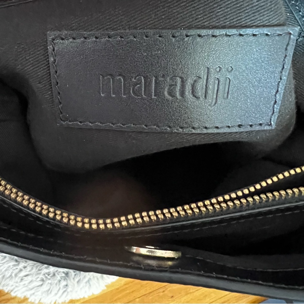Maradji Leather Bucket Bag Perfect Condition View 3
